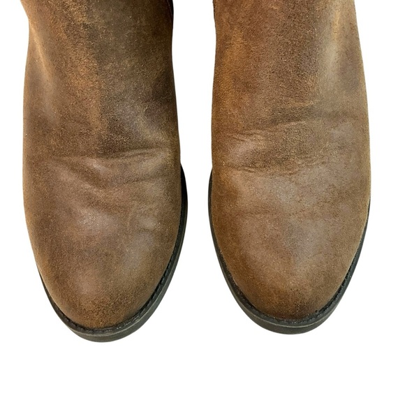 Carlos by Carlos Santana BERT Rustic Brown Ankle Booties Boots Size 7.5M - Picture 5 of 15